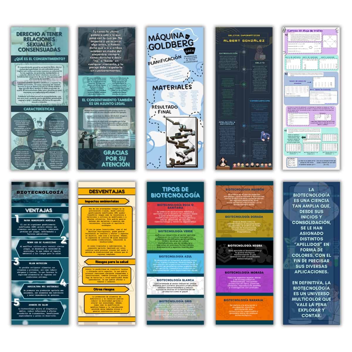 +5 Infografías Educativas