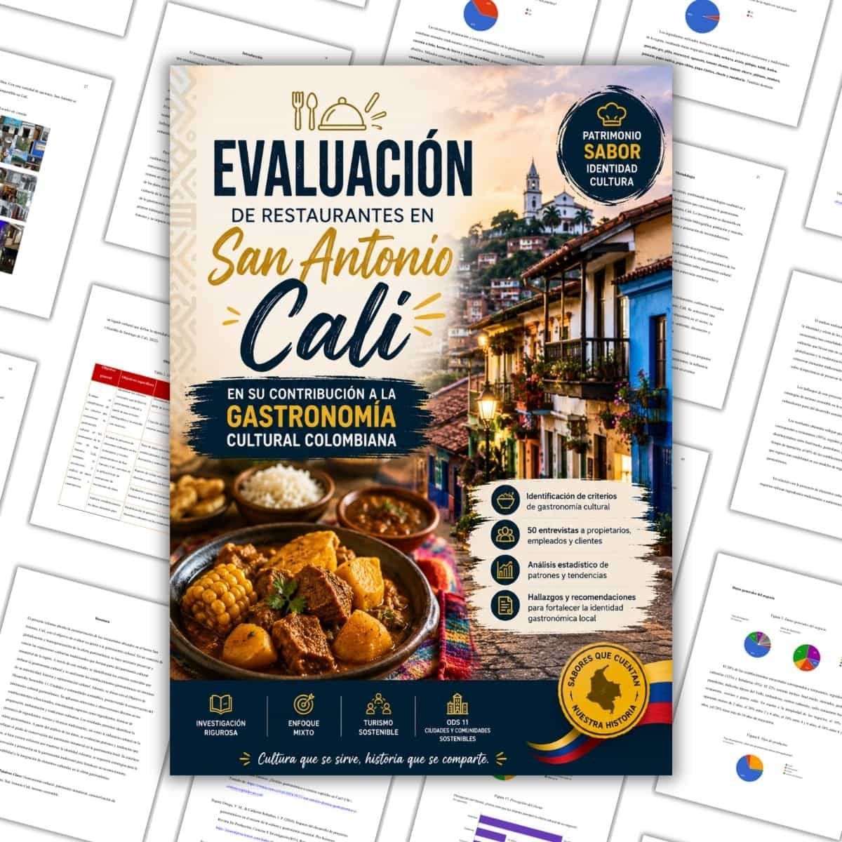 Evaluación Gastronomía Cultural en San Antonio, Cali